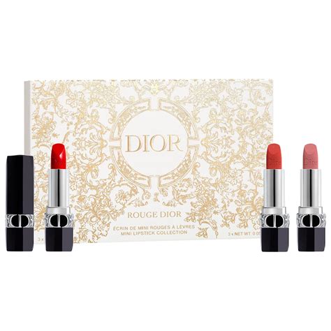 miss dior discovery kit|dior mini lipstick set.